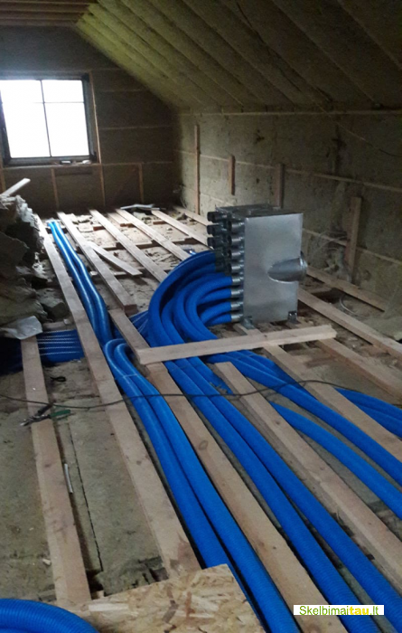 Vėdinimo sistemos įrengimas - projektavimas