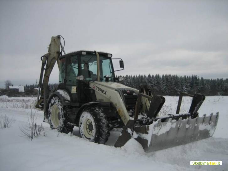 Bobcat nuoma vilnius, gręžimo darbai