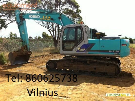 Juodzemio, augalinio, grunto, zvyro, smelio vezimas vilniuje