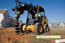 Mini ekskavatorių nuoma 8-659-07990, bobcat nuoma