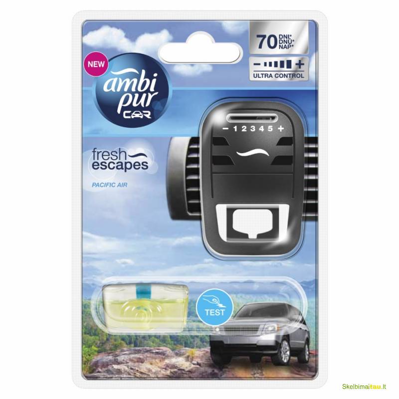Naujausi automobiliniai ambi pur kvapai  tik už 4,8 eur.