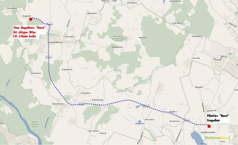 Nebrangiai 5,35 a. namų valda vilniuje