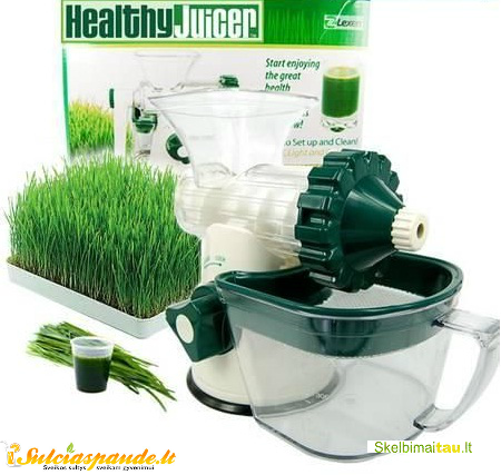 Rankinė sulčiaspaudė želmenims healthy juicer