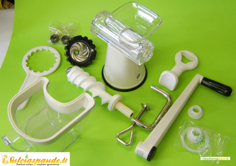 Rankinė sulčiaspaudė želmenims healthy juicer