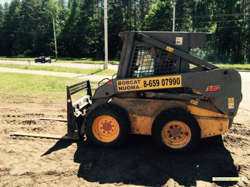 Statybinės technikos nuoma su operatoriais