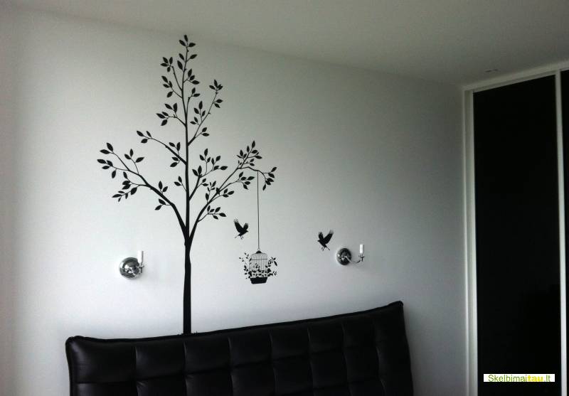 Stiklo dekoras/plėvelės klijavimas