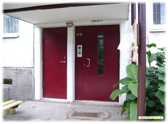 Telefonspynes „apartment“ praėjimo kontrole daugiabučiams
