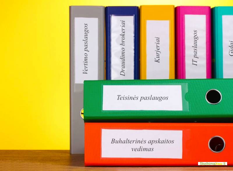 Virtualus biuras, įmonių registravimas, administravimo, kt.