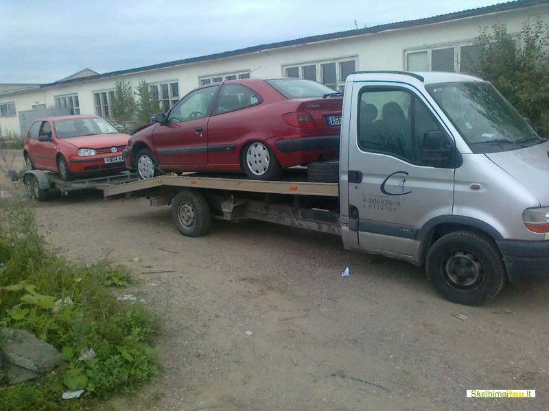 Volkswagen vw golf 1998 automobiliu pervezimas, gabenimas, p