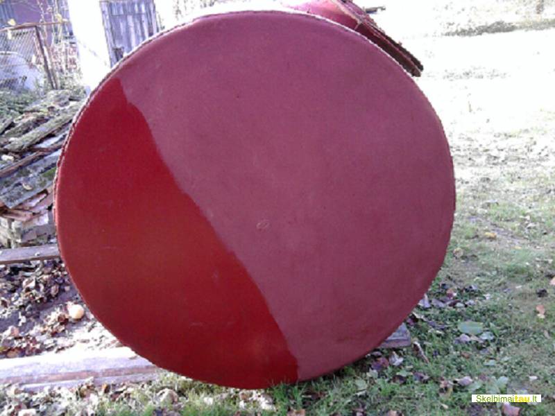 Skysto kuro cisterna