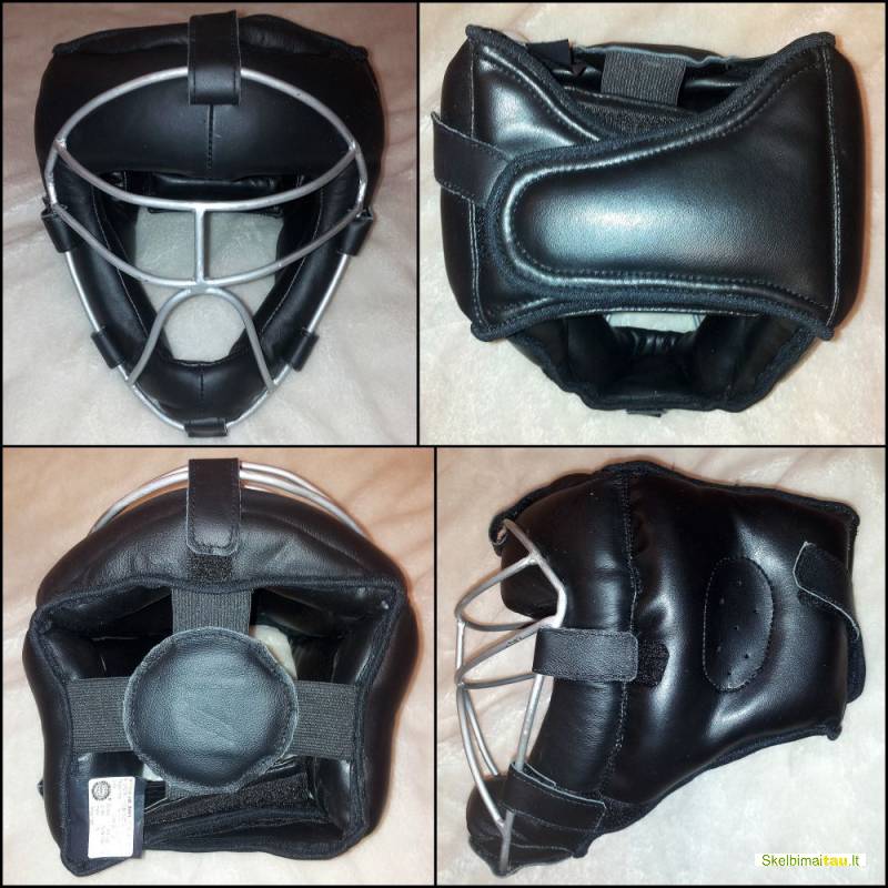 Šalmas bokso na.oda,helmet boxing