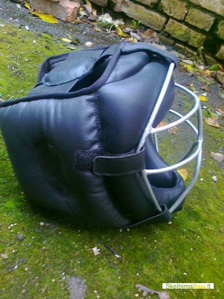 Šalmas bokso na.oda,helmet boxing