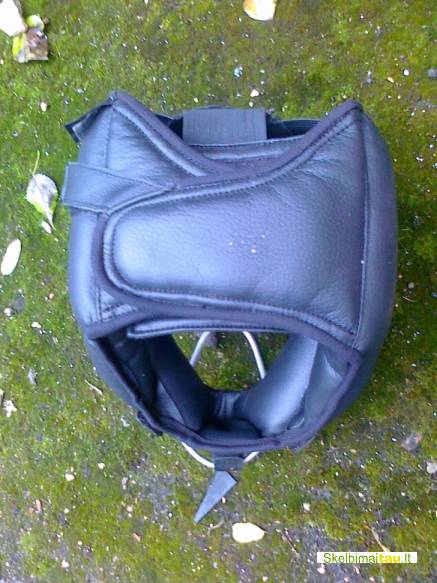 Šalmas bokso na.oda,helmet boxing