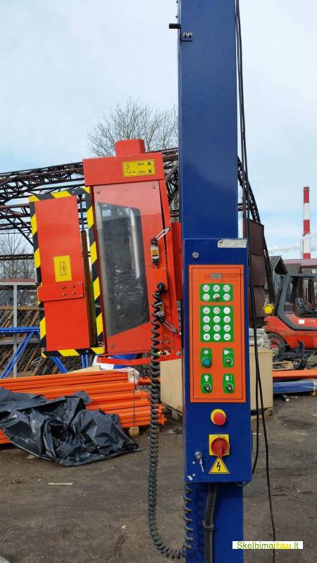 Naudotas palečių vyniotuvas