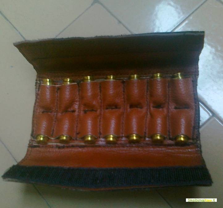 Šovininė-dėtuvė 9 kalibro šoviniams pistoletui,revov. 25 lt