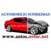 Skubiai superkame automobilius netinkancius eksploatacijai