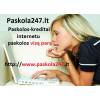 Greita paskola. paskolos internetu. paskolos be užstato.