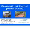 Pontoniniai lieptai, prieplaukos, betono gaminiai